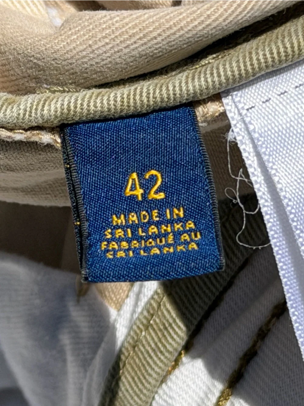 Ralph Lauren Polo Cargo Shorts Men’s 42 Beige Khaki Utility Casual